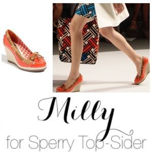 Milly for Sperry Topsider wedge sz 7